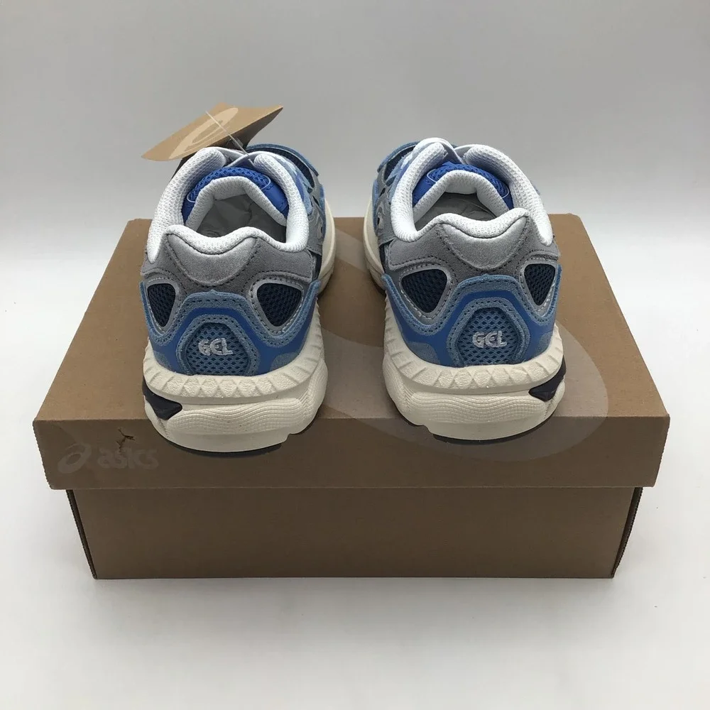 Asics Gel-NYC PS Kids Running Shoes Independence Blue Gravel 1204A176 Size 1 NEW